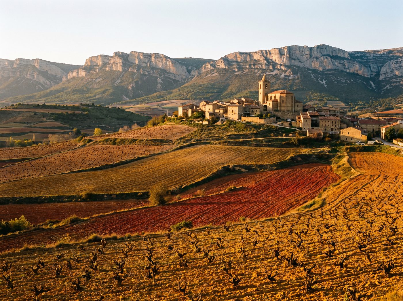 Old vines in Rioja Alavesa, Spain